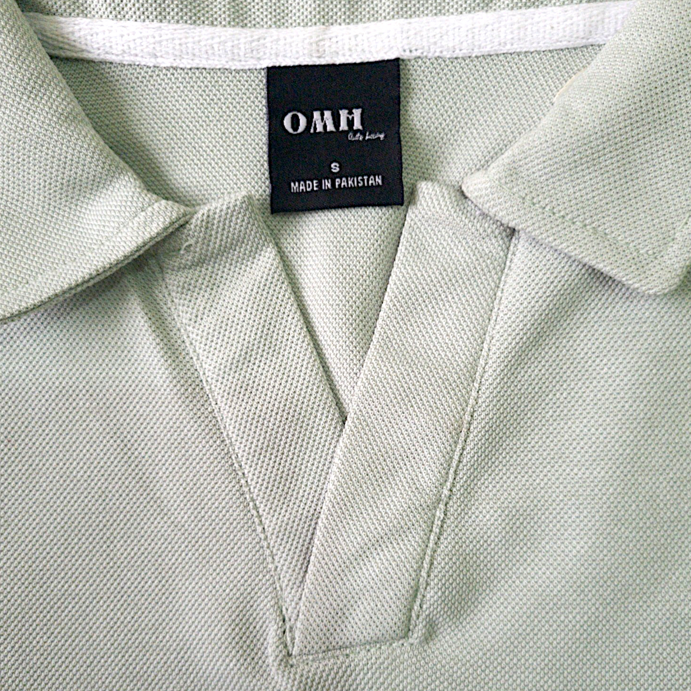 LIME GREEN JOHNNY COLLAR POLO